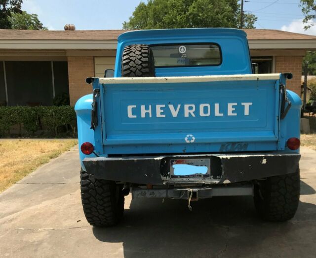 1963 light blue Chevrolet C-10 Standard Cab Pickup