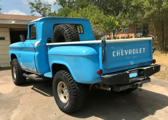 1963 light blue Chevrolet C-10 Standard Cab Pickup