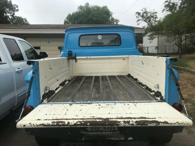 1963 light blue Chevrolet C-10 Standard Cab Pickup