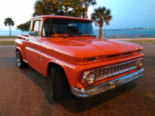 1963 Burgundy Chevrolet C-10 Pickup Truck