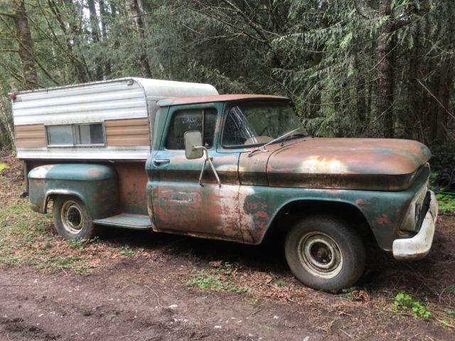 1963 Green Chevrolet C-10 Standard Cab Pickup