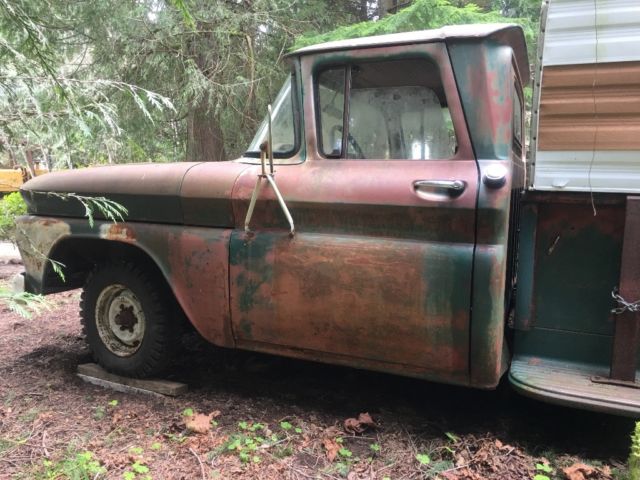 1963 Green Chevrolet C-10 Standard Cab Pickup