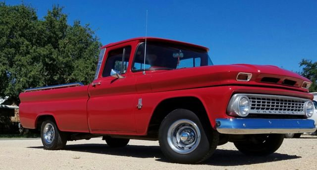 1963 Red Chevrolet C10