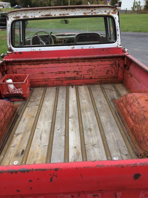 1963 Red Chevrolet C-10