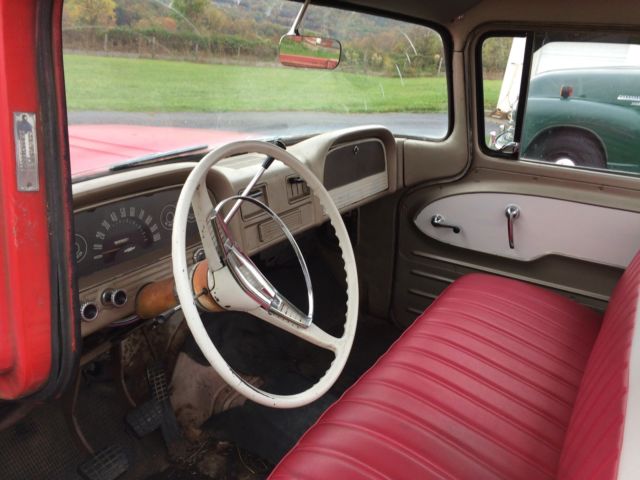 1963 Red Chevrolet C-10