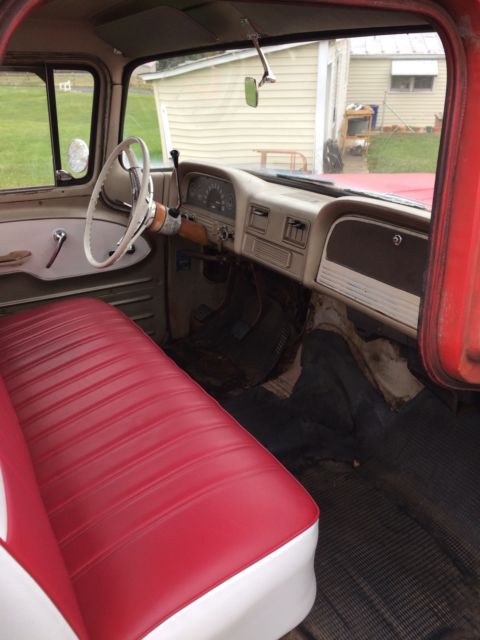 1963 Red Chevrolet C-10