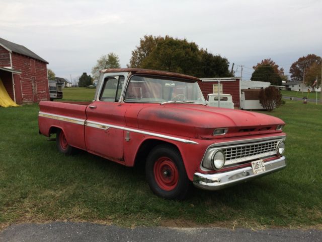1963 Red Chevrolet C-10