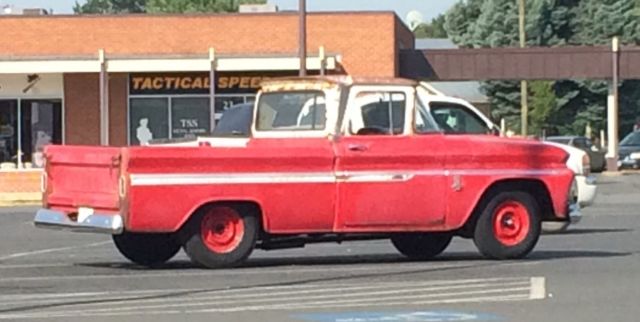 1963 Red Chevrolet C-10