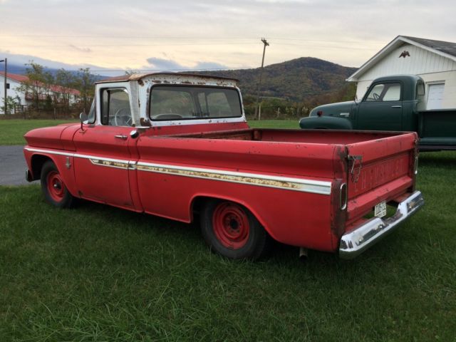 1963 Red Chevrolet C-10