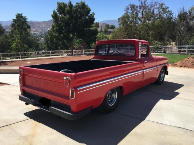 1963 Red Chevrolet C-10