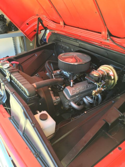 1963 Red Chevrolet C-10