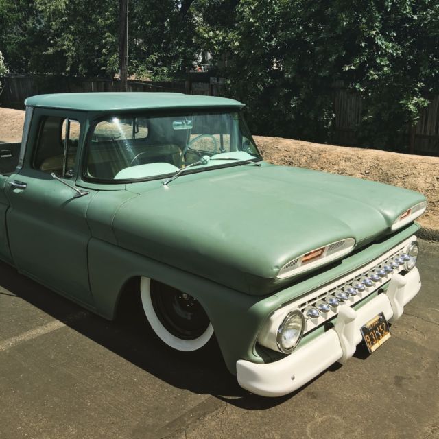 1963 Green primer Chevrolet C-10 Standard Cab Pickup