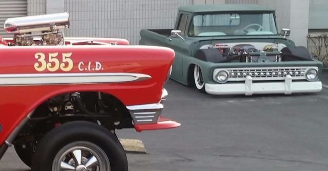 1963 Green primer Chevrolet C-10 Standard Cab Pickup