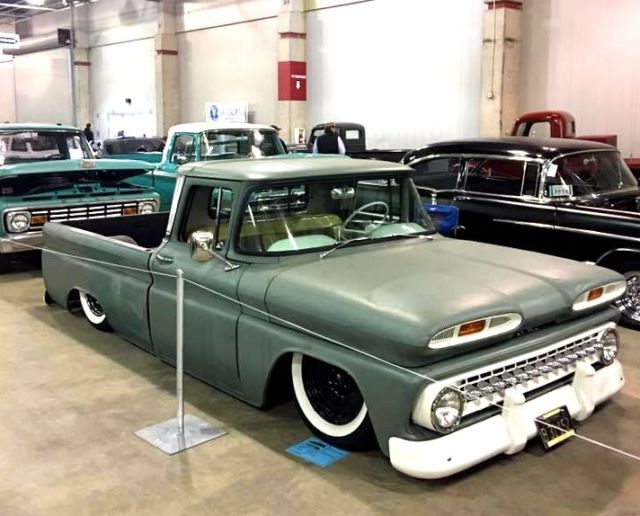 1963 Green primer Chevrolet C-10 Standard Cab Pickup