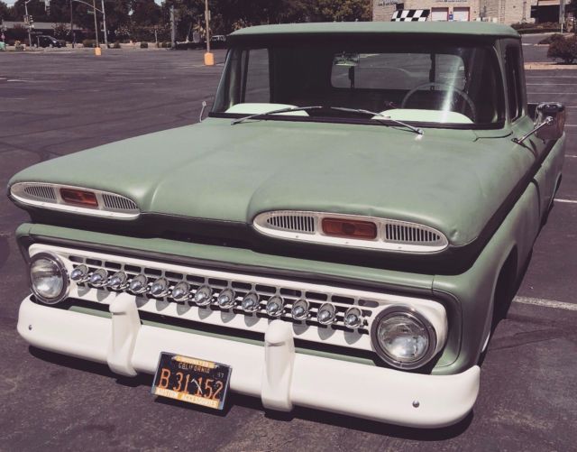 1963 Green primer Chevrolet C-10 Standard Cab Pickup