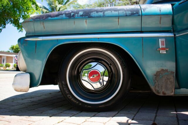 1963 Green Chevrolet C-10 Long bed