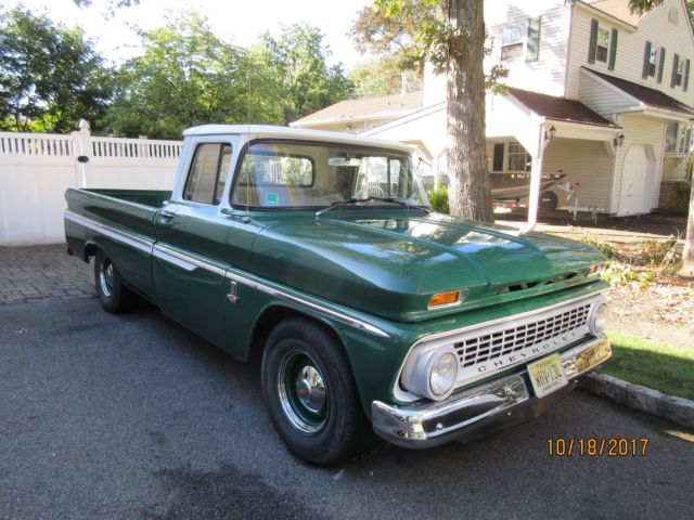 1963 Green Chevrolet C-10 Standard Cab Pickup