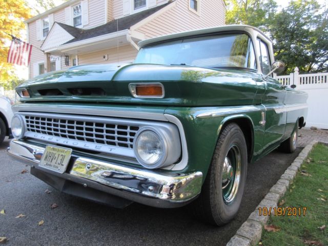 1963 Green Chevrolet C-10 Standard Cab Pickup