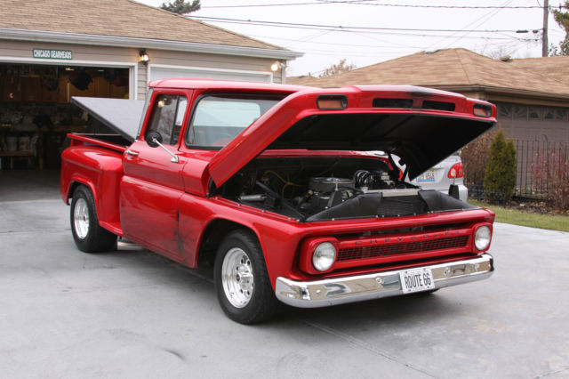 1963 Red Chevrolet C-10 U/K