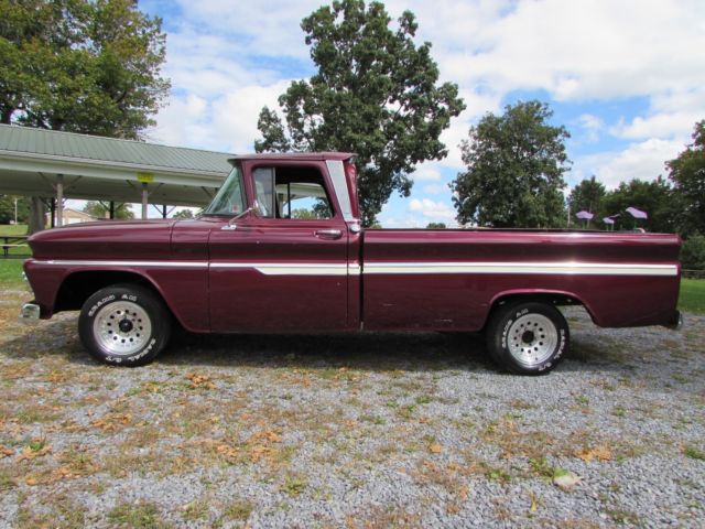1963 Burgundy Chevrolet C-10