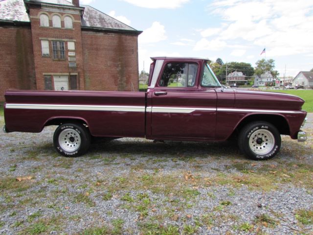 1963 Burgundy Chevrolet C-10