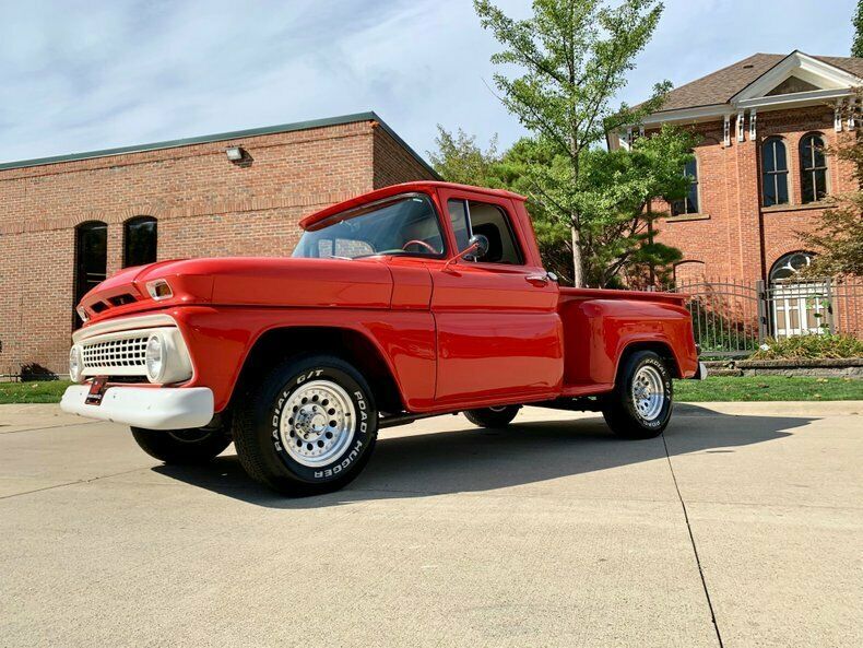 1963 Red Chevrolet C-10 Pickup Truck