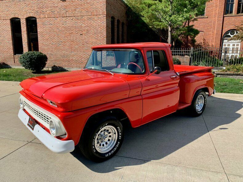 1963 Red Chevrolet C-10 Pickup Truck
