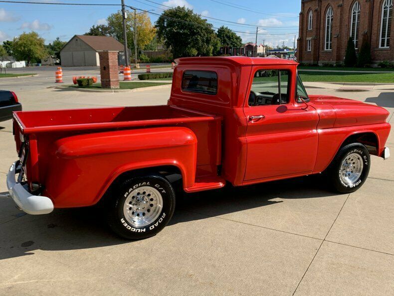 1963 Red Chevrolet C-10 Pickup Truck