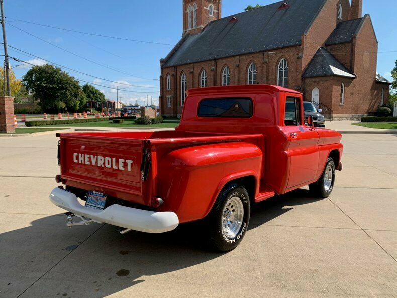1963 Red Chevrolet C-10 Pickup Truck