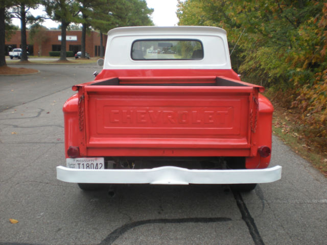 1963 Red Chevrolet C-10 Standard Cab Pickup