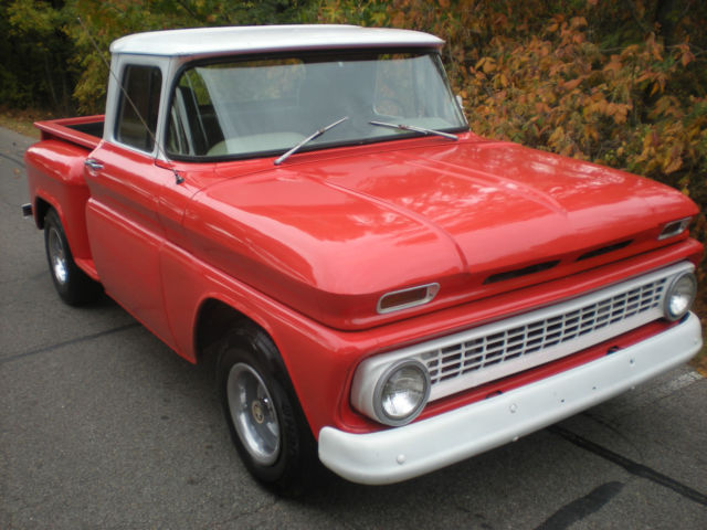 1963 Red Chevrolet C-10 Standard Cab Pickup