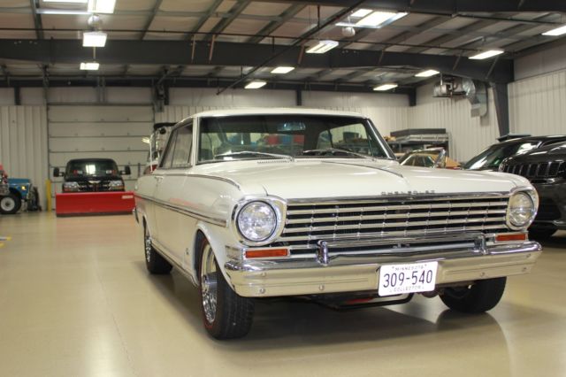 1963 White Chevrolet Nova Coupe