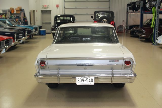 1963 White Chevrolet Nova Coupe