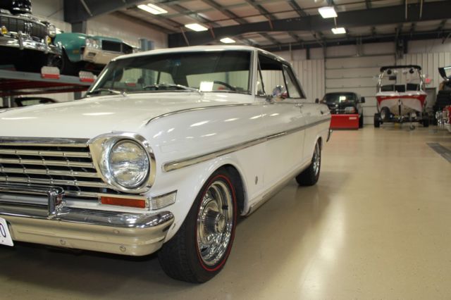 1963 White Chevrolet Nova Coupe