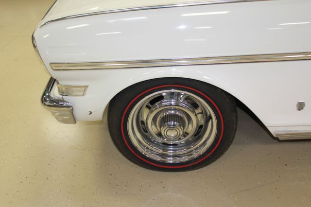 1963 White Chevrolet Nova Coupe