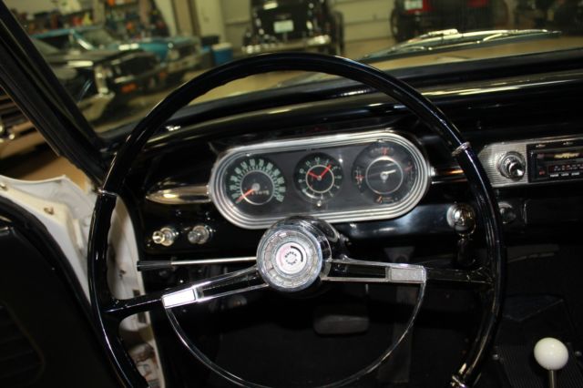 1963 White Chevrolet Nova Coupe
