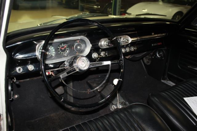 1963 White Chevrolet Nova Coupe