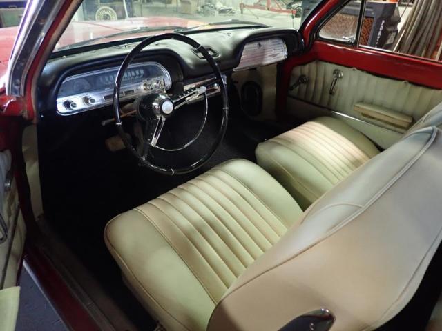 1963 Red Chevrolet Corvair Convertible