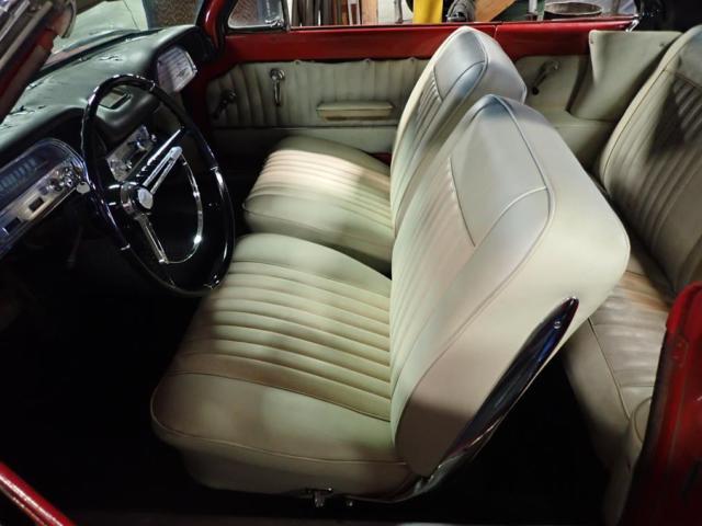 1963 Red Chevrolet Corvair Convertible