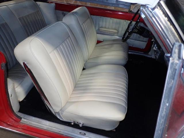 1963 Red Chevrolet Corvair Convertible