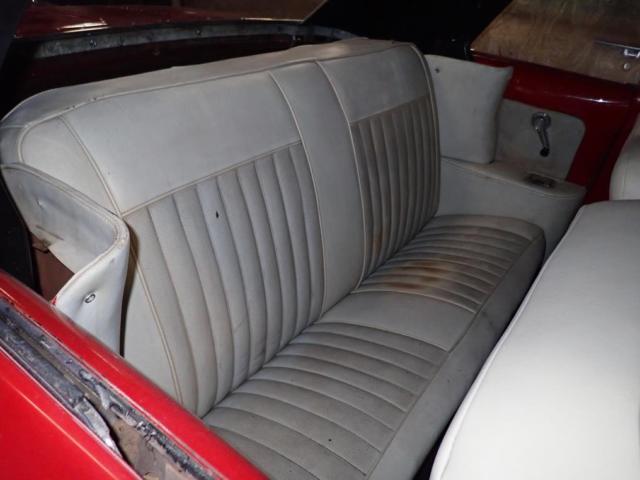 1963 Red Chevrolet Corvair Convertible