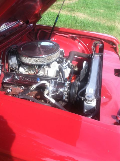 1963 Red Chevrolet Corvair