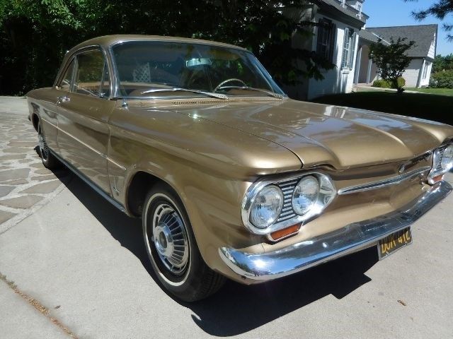 1963 Gold Chevrolet Corvair --