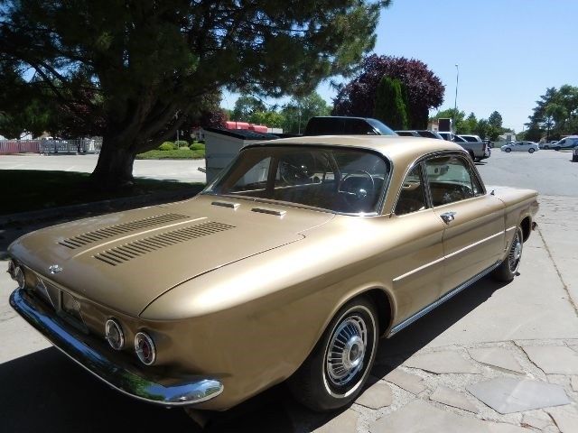 1963 Gold Chevrolet Corvair --
