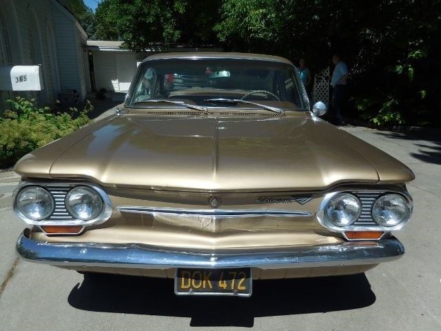 1963 Gold Chevrolet Corvair --