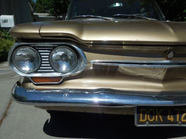 1963 Gold Chevrolet Corvair --