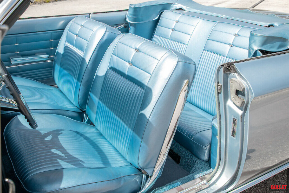 1963 Blue Chevrolet Corvair Convertible