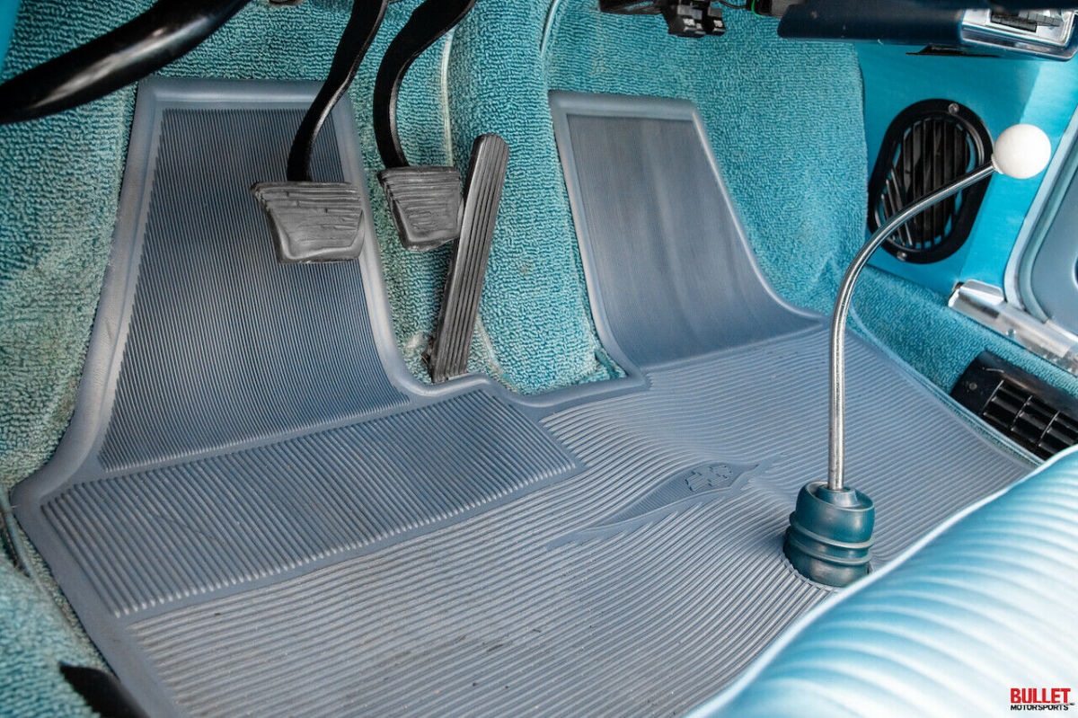 1963 Blue Chevrolet Corvair Convertible