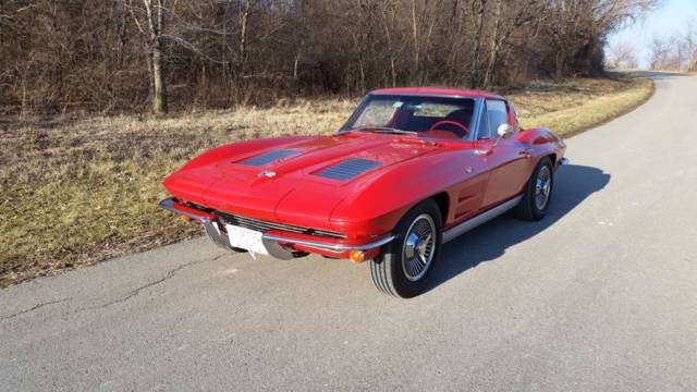 1963 Red Chevrolet Corvette N/A