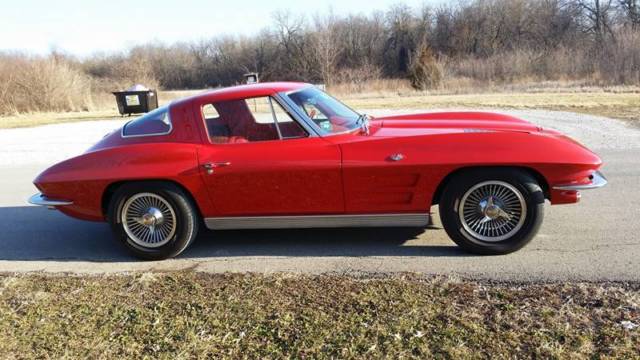 1963 Red Chevrolet Corvette N/A